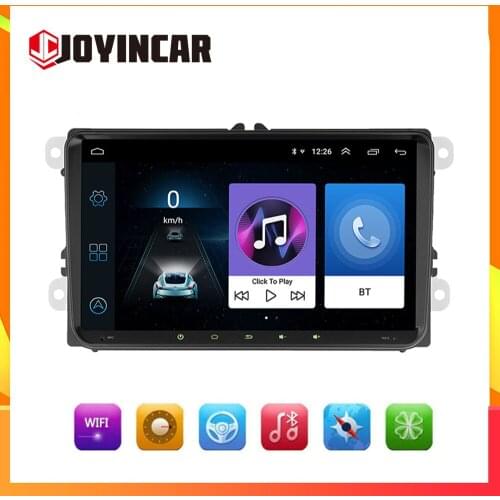 2Din Android 10.1 Car Radio GPS Navigation For VW/Volkswagen Golf Polo Passat b6 B7 Skoda Touran Car Multimedia Player No DVD