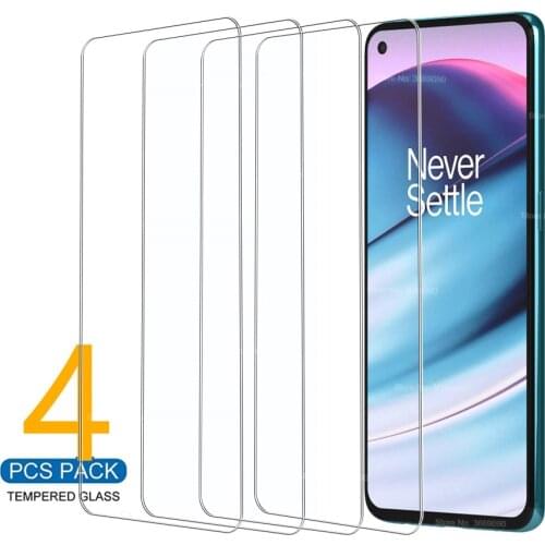 4PCS Glass For OnePlus Nord CE Tempered Glass One Plus Nord Core Edition 5G Screen Protector Safety Cover Phone Protective Films