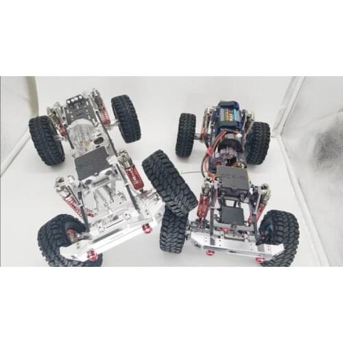 Axial scx10 rock crawler cnc full metal frame distance 313mm off-road remote control Truck