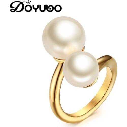 DOYUBO Women's Gold Rings