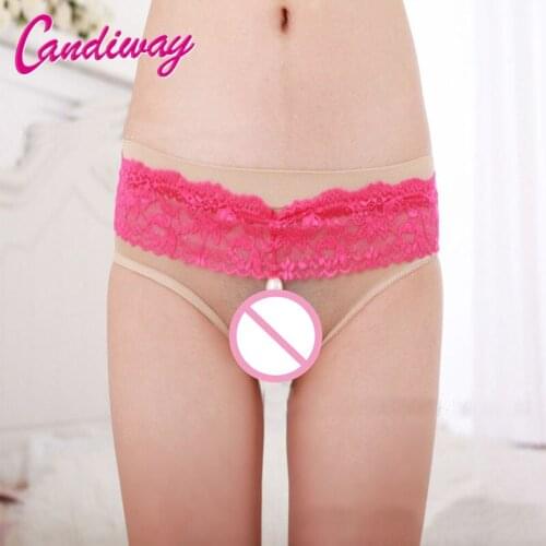 Hot Sexy Lingerie Women Exotic Panties Intimates Sexy Temptation Pearl Rose Red Masturbation Sexy Thongs Underwear Perspective