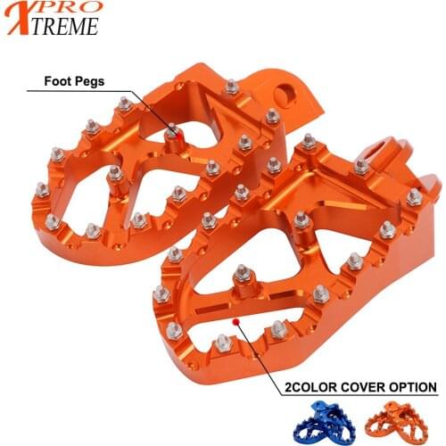 For KTM Motorcycle FootRest Footpeg Foot Pegs SX XC EXC MXC XCW SXS SXF EXCF EXCG XCF 65 85 125 150 200 250 300 350 380 400-530