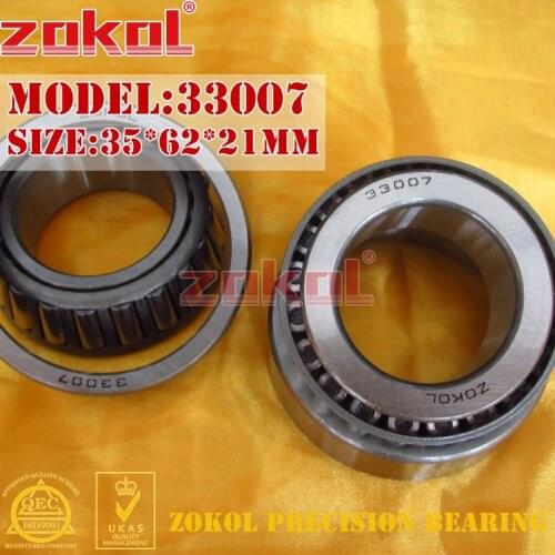 ZOKOL bearing 33007 3007107E Tapered Roller Bearing 35*62*21mm