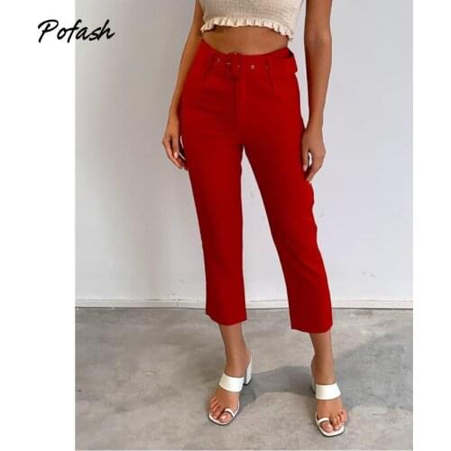 Женские брюки POFASH China At AliExpress