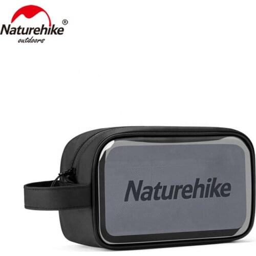 Naturehike Travel Toiletry Transparent Cosmetic Bag Portable Waterproof Swimming Cosmetic Storage Superlight Bag NH20SN007
