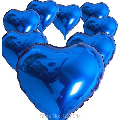 Promotional foil balloons Party supplies Earth day Party favors helium inflatable size 32inch Blue color 50 pieces/lot wholesale