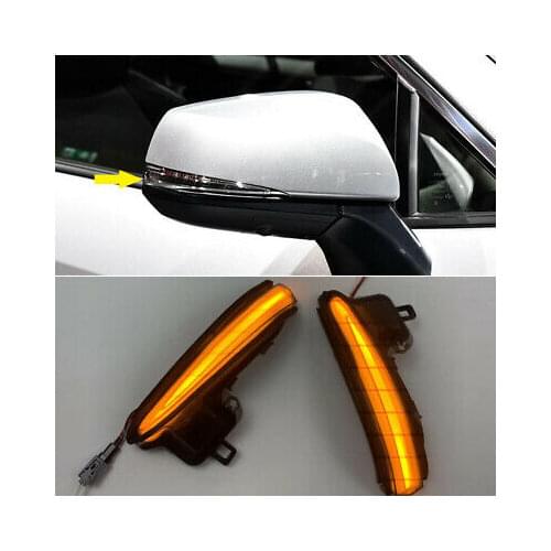 LED Side Mirror Dynamic Turn Signal Light For Toyota Alphard AH30 2016 - 2019