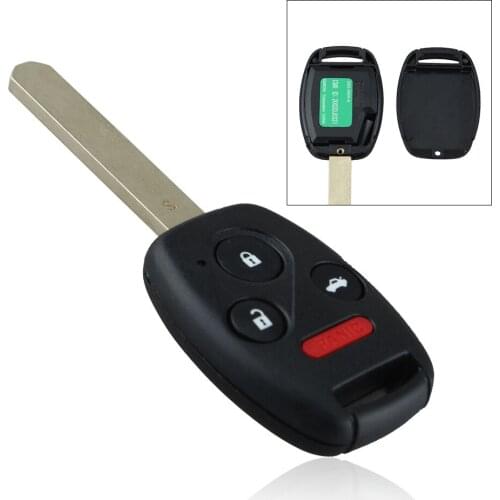 313.8Mhz car key replacement 4 Buttons Keyless Entry Key Fob with Chip46 OUCG8D-380H-A Suitable for 2003-2007 Honda / Accord