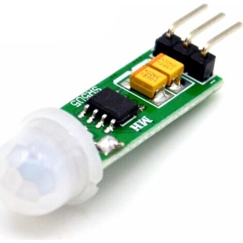 1PCS HC-SR505 Mini PIR sensing module body sensing mode mini-body sensor switch NEW SR505 Module