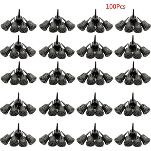 100 Pcs/pack Portable Aquatic Fertilizer Basket Aquarium Fish Tank Aquaculture Fertilization Baskets Water Plants Box