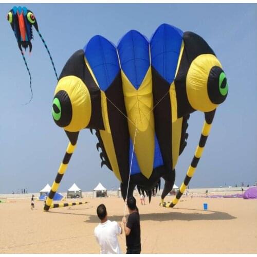 Outdoor games Large kite Trilobite soft kite outdoor child games windsock professional wind kites Flying toys Fishing ripstop
