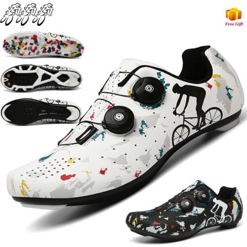 ST50 Highway Camo Microfiber Riding Shoes Bike Shoes Road Car Hard Camouflage