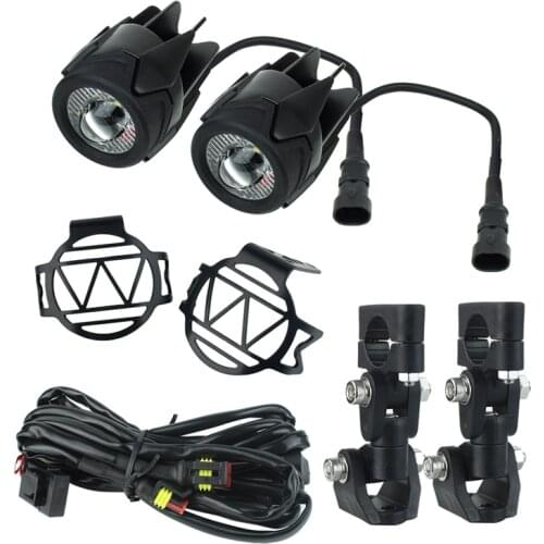 Auxiliary Lights for BMW Motorcycle 40W 6000K Spot Driving Fog Lamps For BMW R1200GS F800GS F700GS F650 K1600