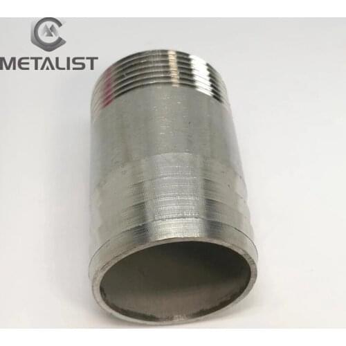 METALIST DN50 BSPT Male Thread & Fit Hose Barb SS304 Pipe Fitting Hosetail Connector For Water Gas Oil