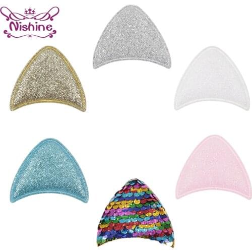 Nishine 10pcs/lot Diy Ears Accessories Used For Party Unicorn Horn Headband Hair Band Girls Headwear Hair Accessories