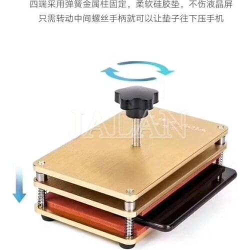 New universal Clamping frame mold phone repair machine use for phone repair lcd back cover cold glue holding close together tool