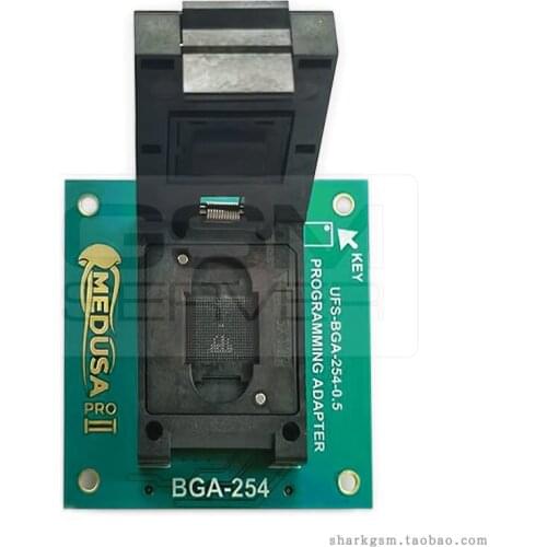 2020 Newest Original Medusa Pro II UFS BGA-254 Socket for MEDUSA PRO II Work