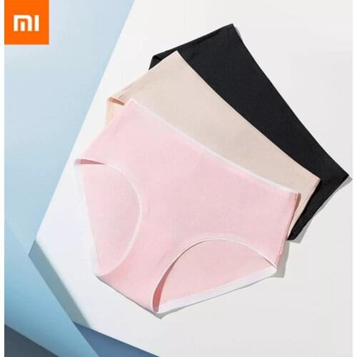 New xiaomi UREVO mesh breathable woman underwear comfortable No trace Panties Spring summer Sexy female Briefs Underpants