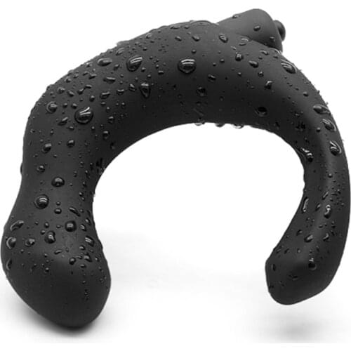 Silicone Vibrating Massager Plug Pleasure Butt Stimulation Adult Sex Toys for Women Men