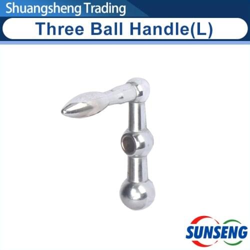 Three Ball Handle(L) for SIEG C3-086A&C2-086A&Grizzly G8688&Grizzly G0765&JET BD-6&JET BD-7 lathe parts