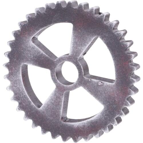 2PCS Vintage Wooden Steampunk Gear Home Bar Wall Decor 12cm Type3