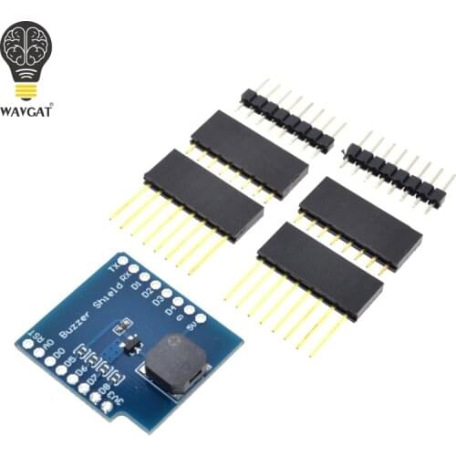 Buzzer Shield V1.0.0 WAVGAT esp8266 D1 mini For Arduino Buzzer module smart electronics