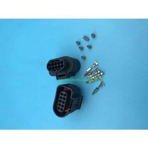 10 Pin 1J0 973 715 female Radar harness plug connector,10Pin Door lock waterproof plug