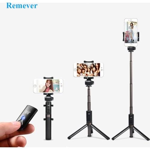 3 in 1 Mini Wireless Bluetooth Selfie Stick With Tripod Led Fill Light Extendable Monopod for iphones Samsung Huawei Xiaomi