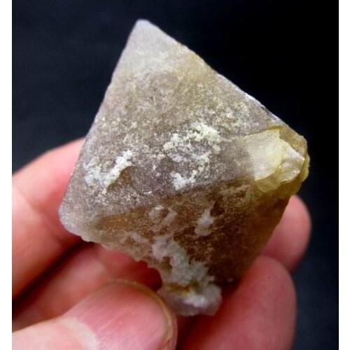 59g Pink Octahedral Fluorite w/ Quartz - crystals and stones healing Mineral specimen Home Decor feng shui decoration