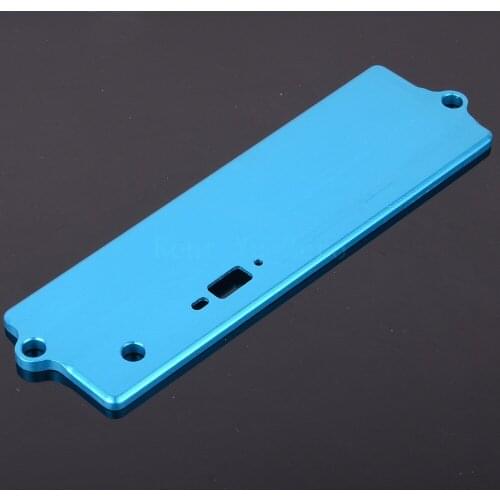 122064 Aluminum Battery Case Top Cover 02111 Upgrade For RC 1/10 Car HSP Redcat Himoto