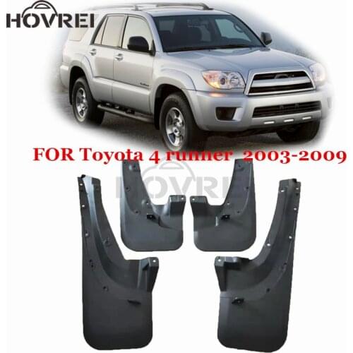 Car Splash Guards Mud Flaps for Toyota 4Runner 4 Runner SUV 2003 2004 2005 2006 2007 2008 2009 mudguards fender mudflaps
