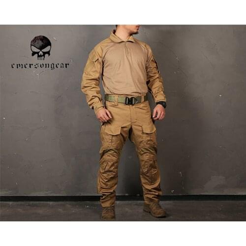 EMERSON Gen3 Tactical Shirt Pants Suit Combat Military bdu Uniform EM9422 EM9351 Coyote Brown