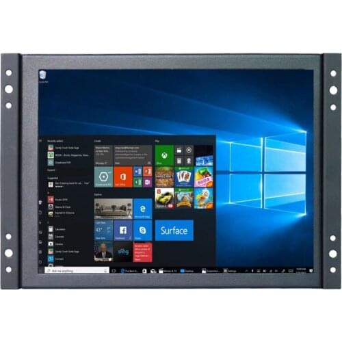 G1009 10 Inch 800*600 Metal Case Open Frame Lcd Monitor For Industrial With AV/BNC/VGA/HDMI/USB Interface