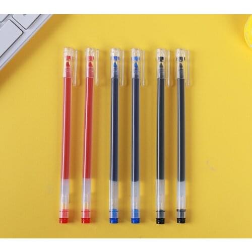 Giant can write large-capacity neutral pen signature pen student water pen red pen blue black pen office supplies