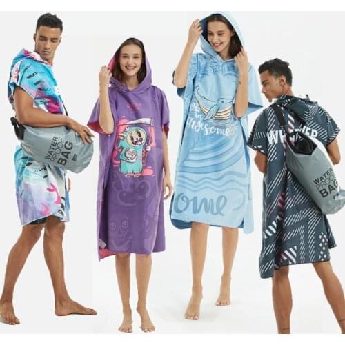 Hot springs ultra light bath towels fast drying bathrobes adult beach towel mat water absorbing swimming surfing travel cloak
