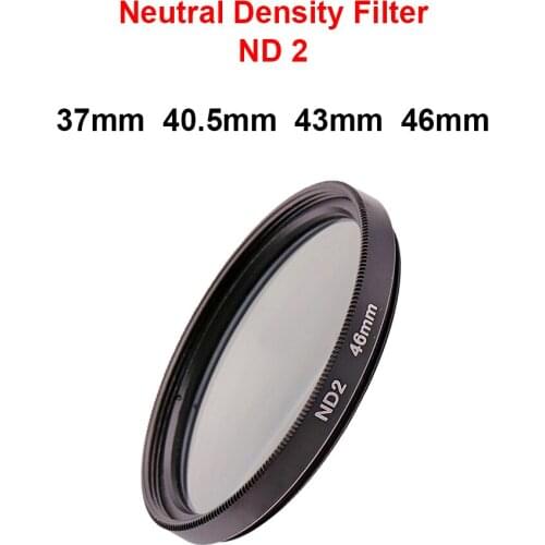 ND2 ND Filter Neutral Density Filter 37mm 40.5mm 43mm 46mm Universal