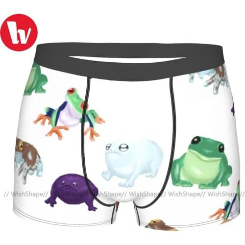 Frog Underwear Trenky Polyester Funny Trunk Male Sublimation Printed Boxer Brief