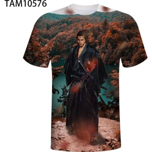 New Fashion Cool Vagabond 3D Printing T-Shirt Casual Harajuku Style Mens Breathable Sweat-Absorbent T-Shirt