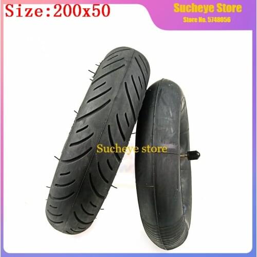 NEW Inner-Tube and Outer Tire (8 inch) 8x2 Scooter tire 200X50 Tyre and inner tube for electric Gas Scooter & Electric Scooter