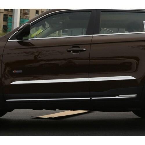 4pcs for geely NL-3 (boyue) 2016-2018 Body trim Anti rubbing bar Door decoration