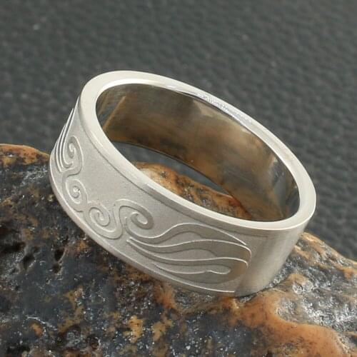 Simple Style Stainless Steel Jewelry Rings For Men Fashion Gift Joyas De Acero Inoxidable Para Mujer RRYZ007