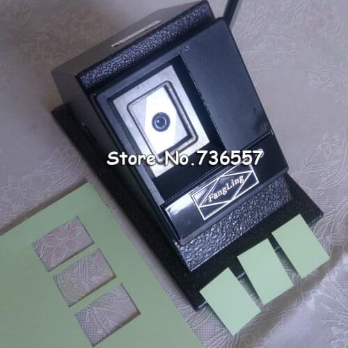 Manual 32x40mm Photo Paper Cutter Multi Sheets Stand Paper Graphic Punch Die Cutter 25x35mm 30x40mm 35x45mm 50x50mm Hole Puncher