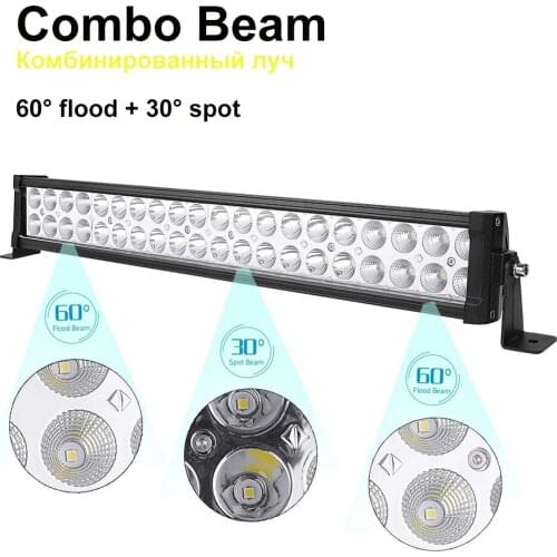 LED Bar 22 inch LED Light Bar LED Work Light for Car Tractor Boat OffRoad Off Road 4WD 4x4 Truck SUV ATV Driving 12V 24V