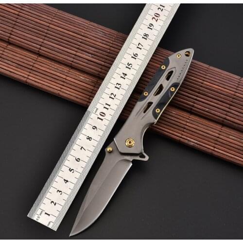 Tactical Knife Outdoor Folding Knife Multifunctional Survival Knife Field Knife Edged Self-defense Tactical Knife