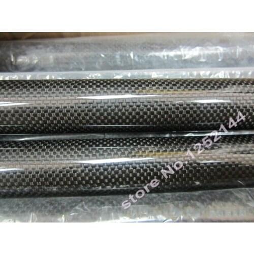 2 Pcs/lot 7mmx5mmx500mm 100% 3K carbon fiber tube Quadcopter Multicopter Carbon Fiber Frame Tail Boom ARM DIY Free Shipping