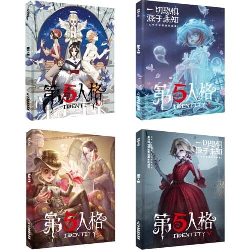 Horror Game Identity V Anime Series Bookmark Poster Postcard Notebook Gift Box Characters Anime Game Around