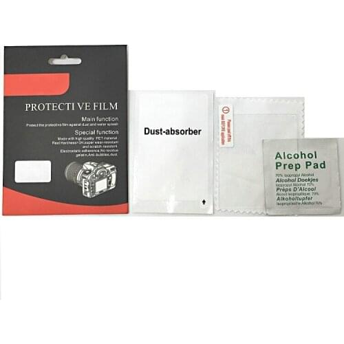 10pcs Simple packing Camera Tempered Glass Toughened Glass Protective Film For Nikon D3300 D3400 D7000 D7100 D7200 D5200 D5300