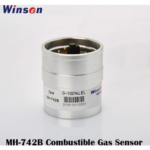 1pc Winsen MH-742B Combustible Gas Sensor High Sensitivity & Resolution UART, Analog Voltage Signal Temperature Compensation