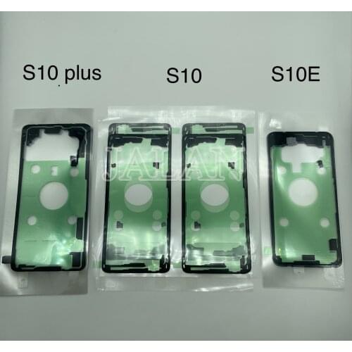 10pcs Back Cover Adhesive Sticker For Samsung S20 ultra S20 plus S10 S9 S8 Note10 N9 N8 Back Glass Install Repair
