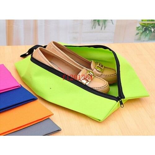 200pcs/lot Free Shipping Newest Waterproof Portable Travel Tote Toiletries Laundry Shoe Pouch Storage Bag